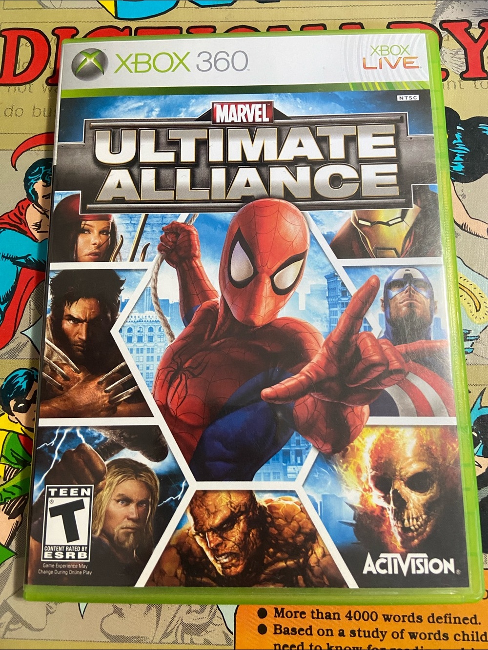 Marvel: Ultimate Alliance (Microsoft Xbox 360, 2006) CIB